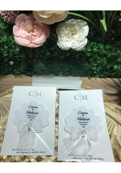 Uv Baskı Pleksi Magnet Söz, Nişan, Nikah, Düğün, Kına 10 Adet Ham