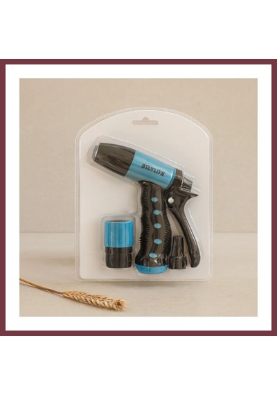 Storeşahin 3-in-1 Sulama Tabanca Seti Tabanca + 2 Bağlantı Aparatı Shn0720