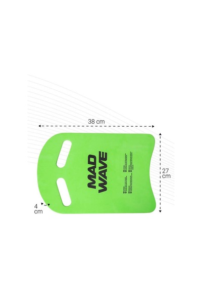 Mad Wave Cross Kickboard Yüzme Tahtası Çok Renkli