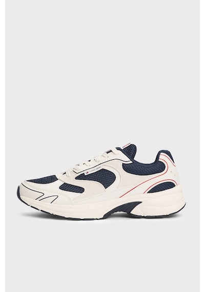 Tommy Hilfiger Tommy Jeans Erkek Ayakkabı Em0em01520 0g1 Beyaz-lacivert Beyaz-lacivert