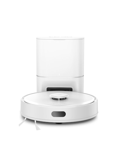 Tapo RV30 Max Plus 5300Pa Robot Süpürge Ve Paspas Lidar+ımu Çift Navigasyon 3l Otomatik Boşaltma Ünitesi Akıllı Temizlik Beyaz