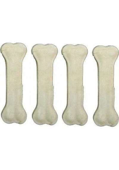 Ans Beyaz Pres Köpek Çiğneme Kemiği 15 CM 4 Adet