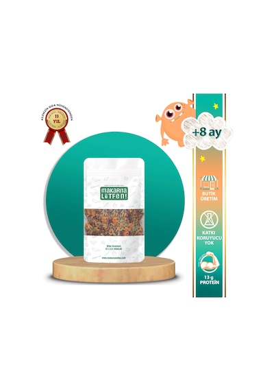 Karışık Sebzeli Arpa Şehriye +8 Ay - 250 Gram