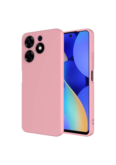 Tecno Spark 10 Pro Kılıf Yumuşak Silikon Kamera Korumalı Lansman Heptek İletişim Siyah