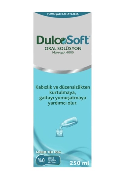 Dulcosoft Oral Solüsyon Makrogol 4000 250 Ml