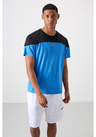 Tommy Life Saks Polyester Nefes Alan Dokulu İnce Esnek Standart Fit Erkek Performans T-shirt - 88386 Saks Tommy Life Saks Polyester Nefes Alan Dokulu İnce Esnek Standart Fit Erkek Performans T-shirt - 88386 Saks