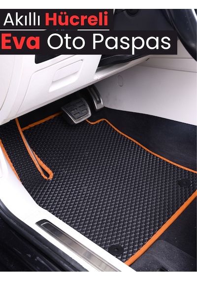 Fiat/500l- 2012-2017 İçin Yeni Nesil Eva Ful Paspas Seti-bagajlı- Metal Topukluk Hariç