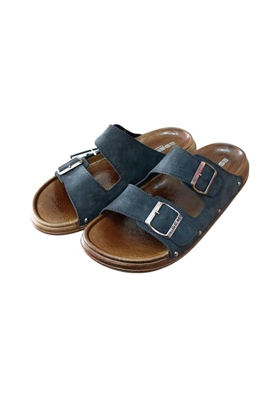 Esem 3769-0001 Erkek Tokalı Yazlık Comfort Terlik Siyah Siyah