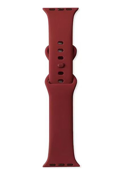 Mobilteam Watch 7 41mm Uyumlu Krd-131 Silikon Kordon Strap Kayış-açık Yeşil
