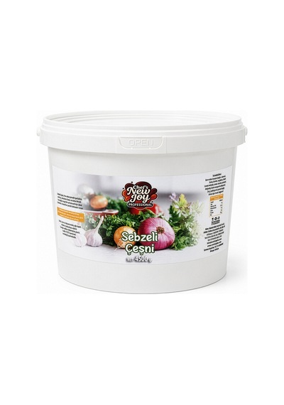 Sebzeli Çeşni 4500 Gr Vegetable Seasoning