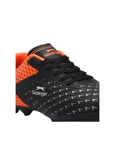 Slazenger CYCLE I KRP Çocuk Halı Saha Siyah / Turuncu Futbol Ayakkabısı