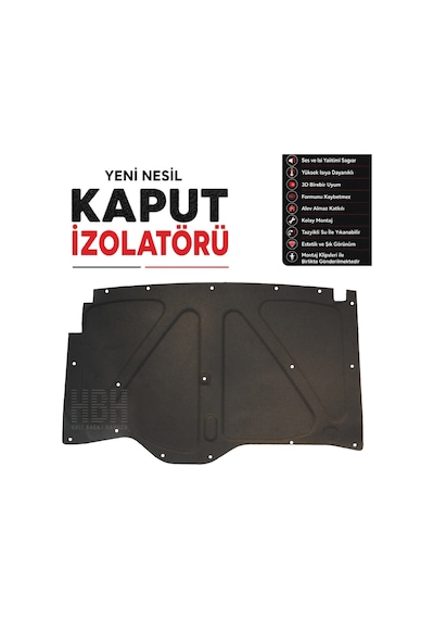Renault 19 Kaput İzolatörü 1993-2000 Arası