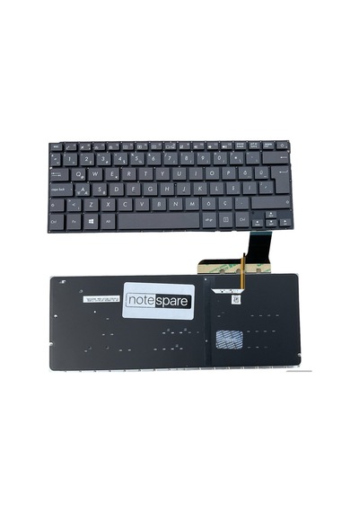 Asus İle Uyumlu Zenbook Ux303ub-tr761sq Klavye Işıklı Siyah Büyük Enter Versiyon Tr