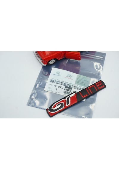 Peugeot 208 308 Gt Line Bagaj Yeni Versiyon Metal Yazı Logo Amble (548751831)