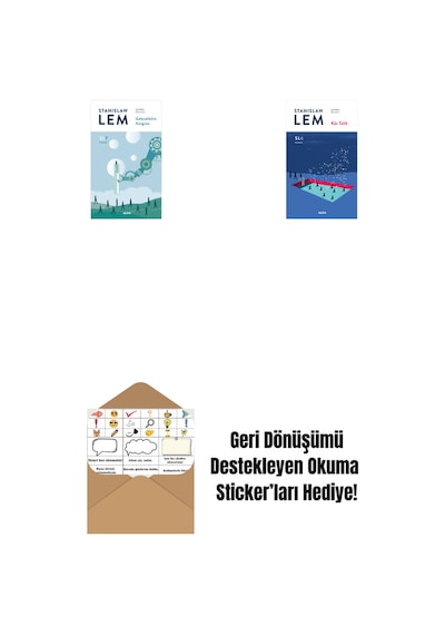 Gelecekbilim Kongresi Sl7 + Kör Talih Sl6 + Okuma Sticker'ları