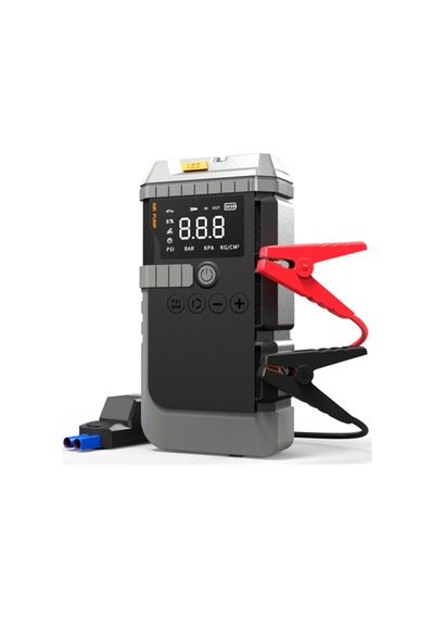 12000 Mah Akü Takviye & Hava Kompresörü 1200a Güç 150 Psı