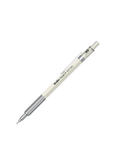 Office Graphx Mekanik Kurşun Kalem Beyaz 0.5 Mm Mat Beyaz 0.5 Mm