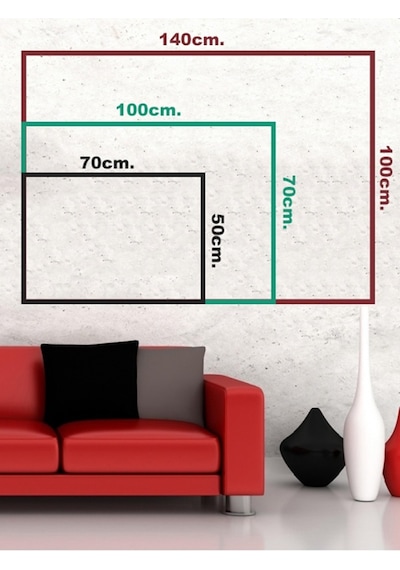 Kanvas Tablo Beyaz Papatyalar 70cmx100cm