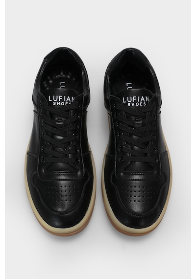 Lufian Omar Erkek Sneaker Ayakkabı Siyah Siyah 111230257100100 Siyah