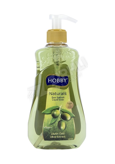 4 Adet Hobby Naturalzeytinyağlı Sıvı Sabun Gliserinli 400 Ml
