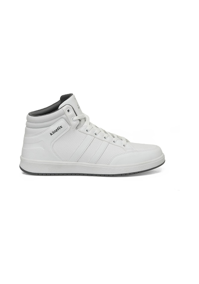 Kinetix Kort Pu Hı 5fx Beyaz Erkek High Sneaker Beyaz-grı Beyaz - Gri
