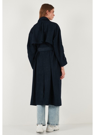 Lela Bayan Trençkot 6830094 Lacivert Lacivert