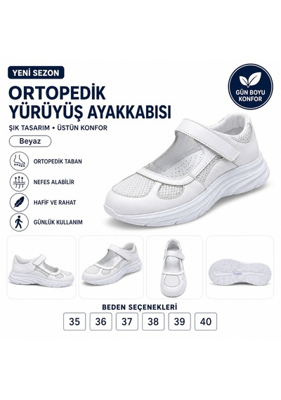 Genpa Deri Ve Tekstil Kadın Babet Beyaz