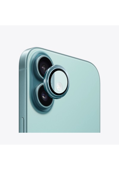 Safeus Safir Temperli Kamera Lens Koruyucu Apple Uyumlu iPhone 16 Plus Ve İle Yeşil