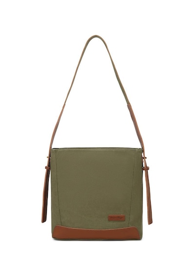 Kanvas Kumaş Kadın Omuz Çantası Smart Bags 1331 Haki