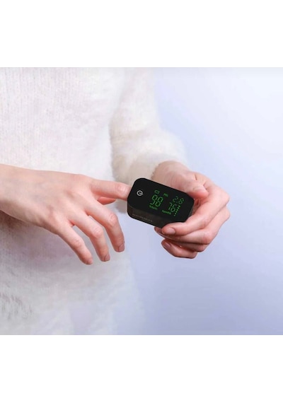 Parmak Tipi Pulse Oksimetre Siyah