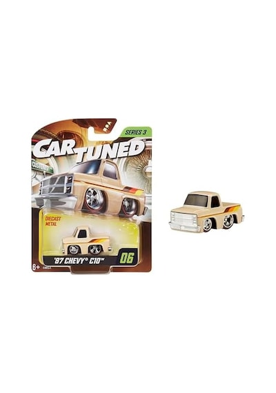 Entertaintment Cartuned S3 1987 Chevy C10 - Krem Rengi Custom Araba