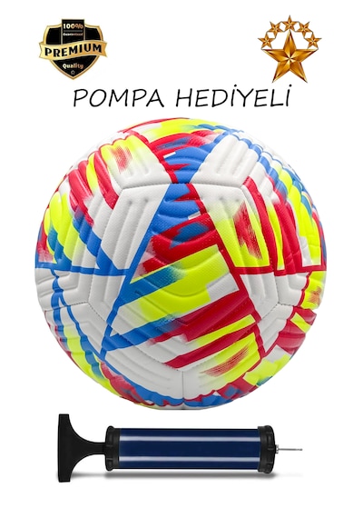 Alastor Futbol Topu Pompa Hediyeli Kırmızı - Mavi
