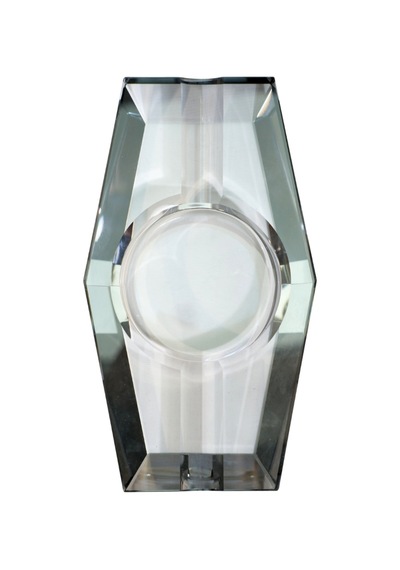 Premiumquality Siyah Şeffaf Kristal İkili Puro Küllüğü - Tr9744