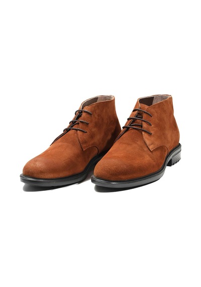 Dufy Taba Erkek Süet Düz Casual Bot - 92063 Taba