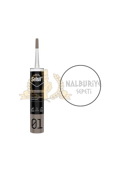 Selsil Genel Amaçlı Silikon BEYAZ 280 gr.
