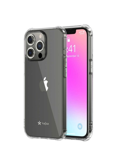 Kajsa Apple Uyumlu iPhone 13 Pro Kılıf Kajsa Transparent Kapak ZORE-219846