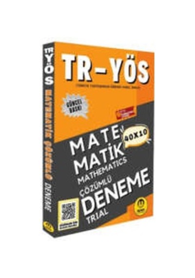 Tasarı Yayınları 2025 Tr-yös Matematik 40x10 Çözümlü Deneme