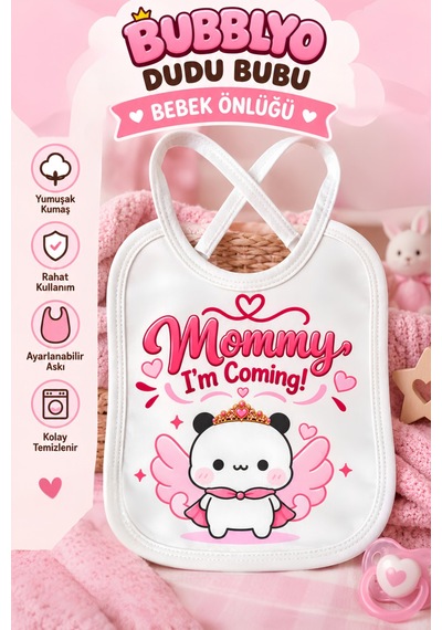 Dudu Bubu Bebek Mama Önlüğü