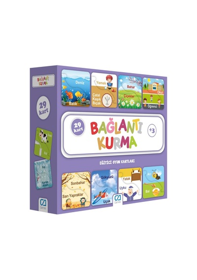 Bağlantı Kurma Eğitici Oyun Kartları