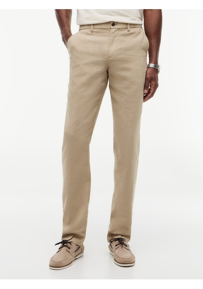 Tommy Hilfiger Denton Sorona Lınen Erkek Bej Pantolon - Mw0mw42337
