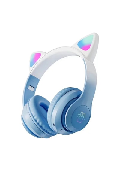 Toygo Kedi Kulaklık Pro 5.3 Akıllı Rgb Led Detaylı Bluetooth Kablosuz Kulaklık Çocuk Oyuncu Yeni