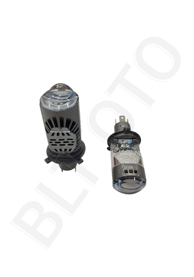 H4 Max Mercekli Led Xenon 22.000 Lümen 50w 12-24v Ufuk Çizgili
