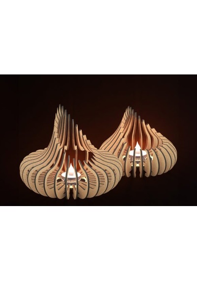 Koza 2'li Tealight Mumluk Ahşap Mumluk + Led Pilli Mum Ham Mdf