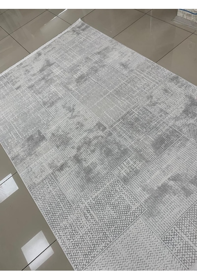 Merinos Halı Diyez Serisi 79465 095 Akrilik Yün Halı Salon Oturma Odası Halısı Gri