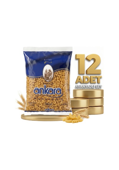 Ankara Makarna Dirsek 12x500 Gr