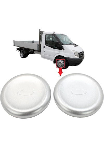 2 Adet Ford Transit V184 V347 Jant Kapağı Jant Göbeği 2001-2022
