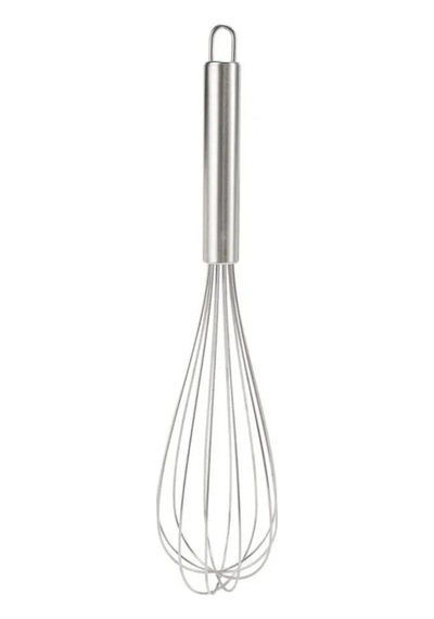 Metal Mutfak Seti 2 Li 30 Cm Çelik Çırpıcı + 16 Cm Metal Saplı Kevgir Süzgeç Seti Diğer