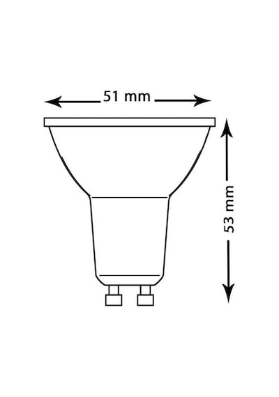 Osram Led Value 4.5W 50W Spot Ampul Sarı 3000K-Gu10 Duy 5 Adet
