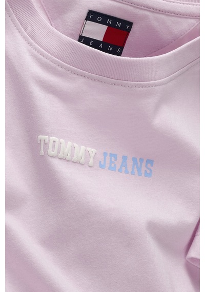 Tommy Jeans Kadın Tişört Dw0dw22277 Pembe