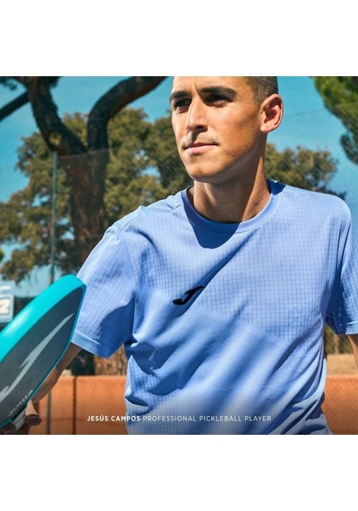 Joma 103984.715 Challenge Erkek Tenis Tişört - Açık Mavi